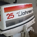 (SOLD) USED 1978 Johnson 25hp 15" shaft